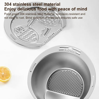 Stainless Steel Basin Multifunctional Grater