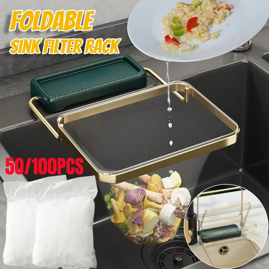 Sink Strainer Mesh Bag Stand