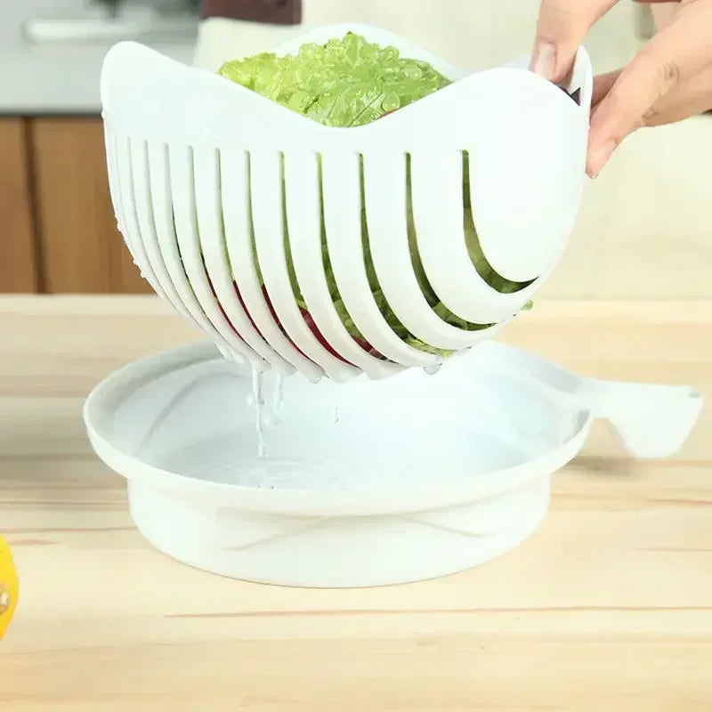 Salad Cutter Bowl