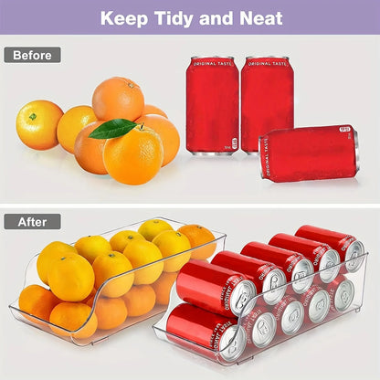 Refrigerator Organizer Bins Soda