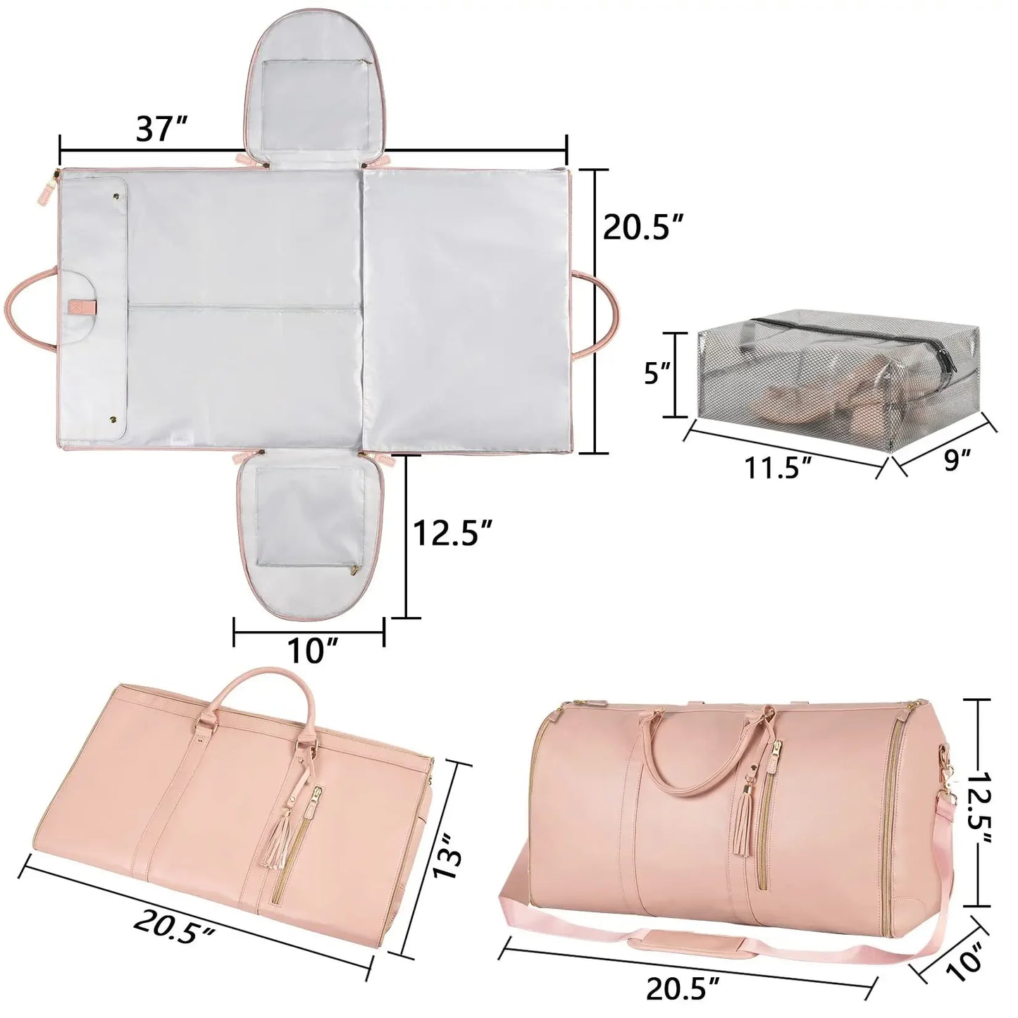 Foldable Travel Convenient Carry-on Clothing Bag