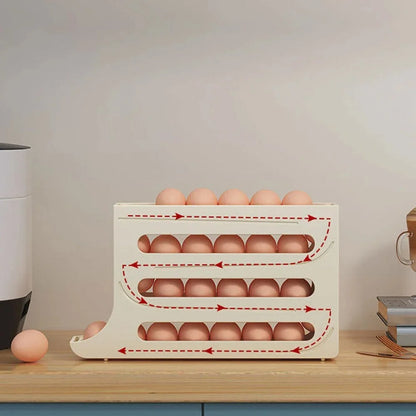 Automatic Scrolling Egg Rack