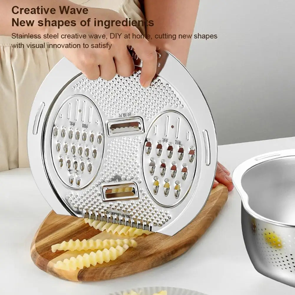 Stainless Steel Basin Multifunctional Grater