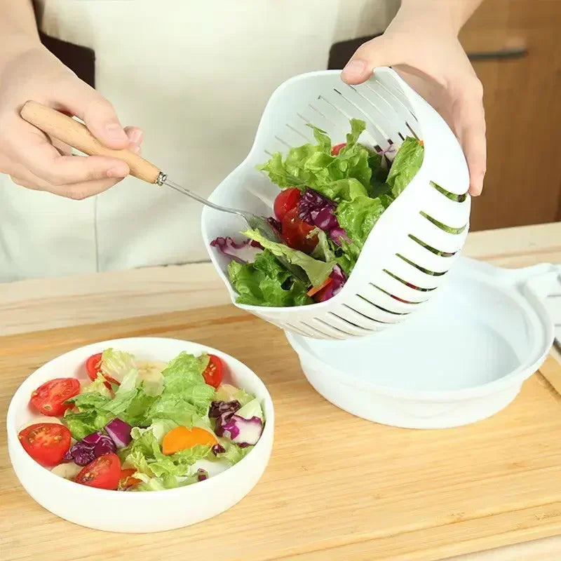 Salad Cutter Bowl