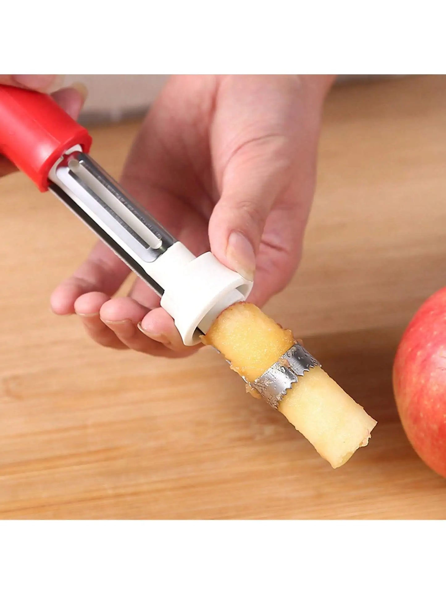 2 in 1 Stainless Steel Fruit Corer Peeler